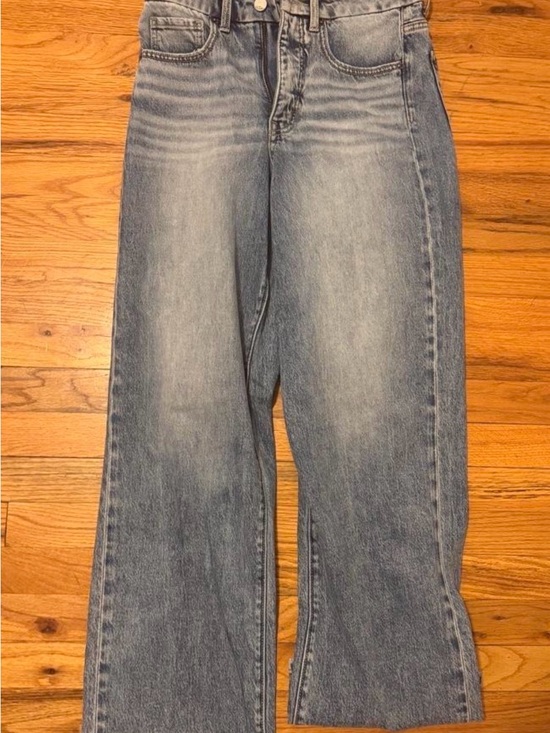 BKE Denim - BKE Women's Wide-Leg Jeans in Light Blue Fade